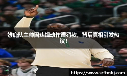 雄鹿队主帅因违规动作遭罚款，背后真相引发热议！